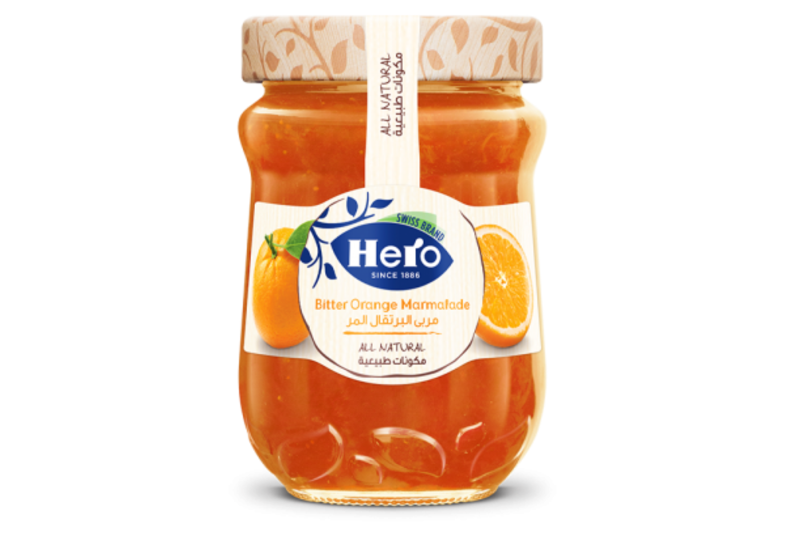 HERO BITTER ORANGE JAM 350G